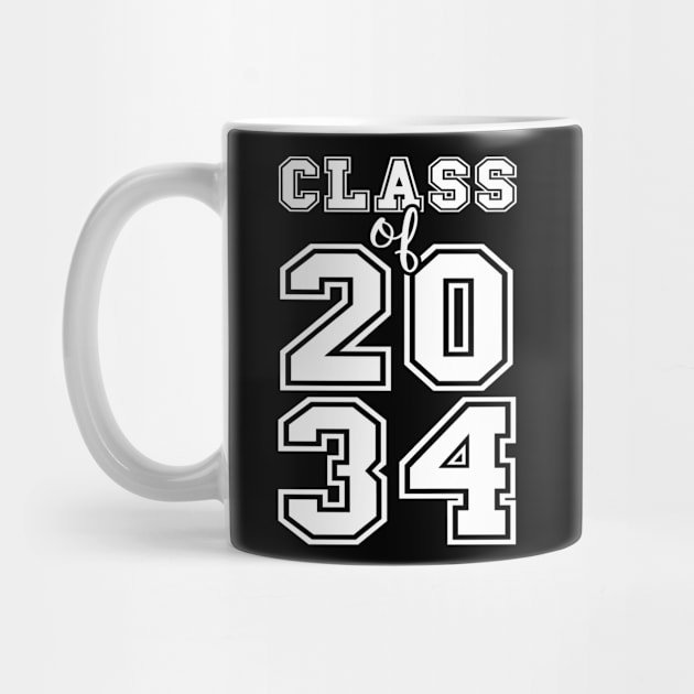 Class Of 2034 Shirt Pre-K Graduate Preschool Graduation by Charaf Eddine